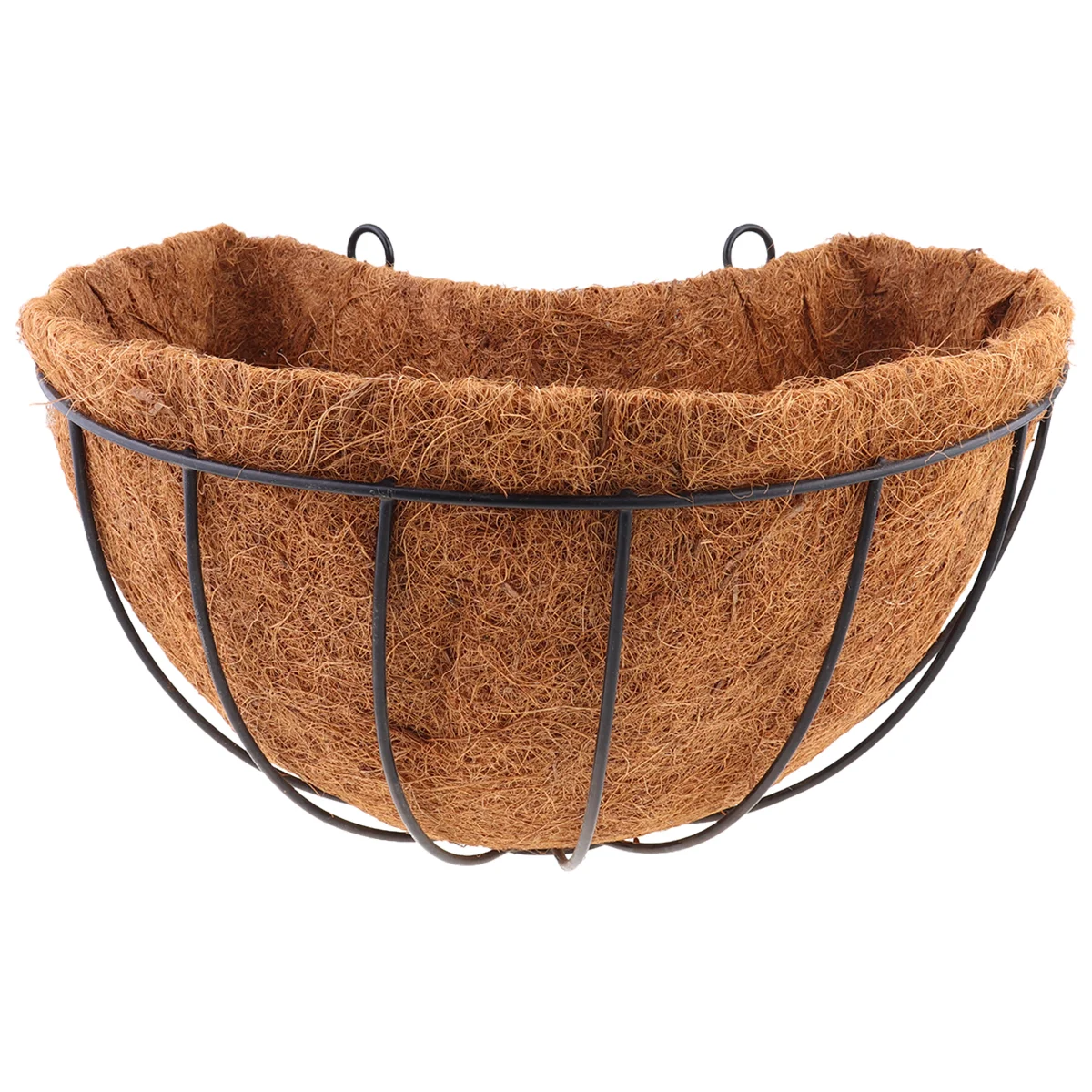 

Balcony Flower Holder Coconut Palm Hanging Basket Outdoor Flowerpot Plant Corner Wall Space-saving Rustproof