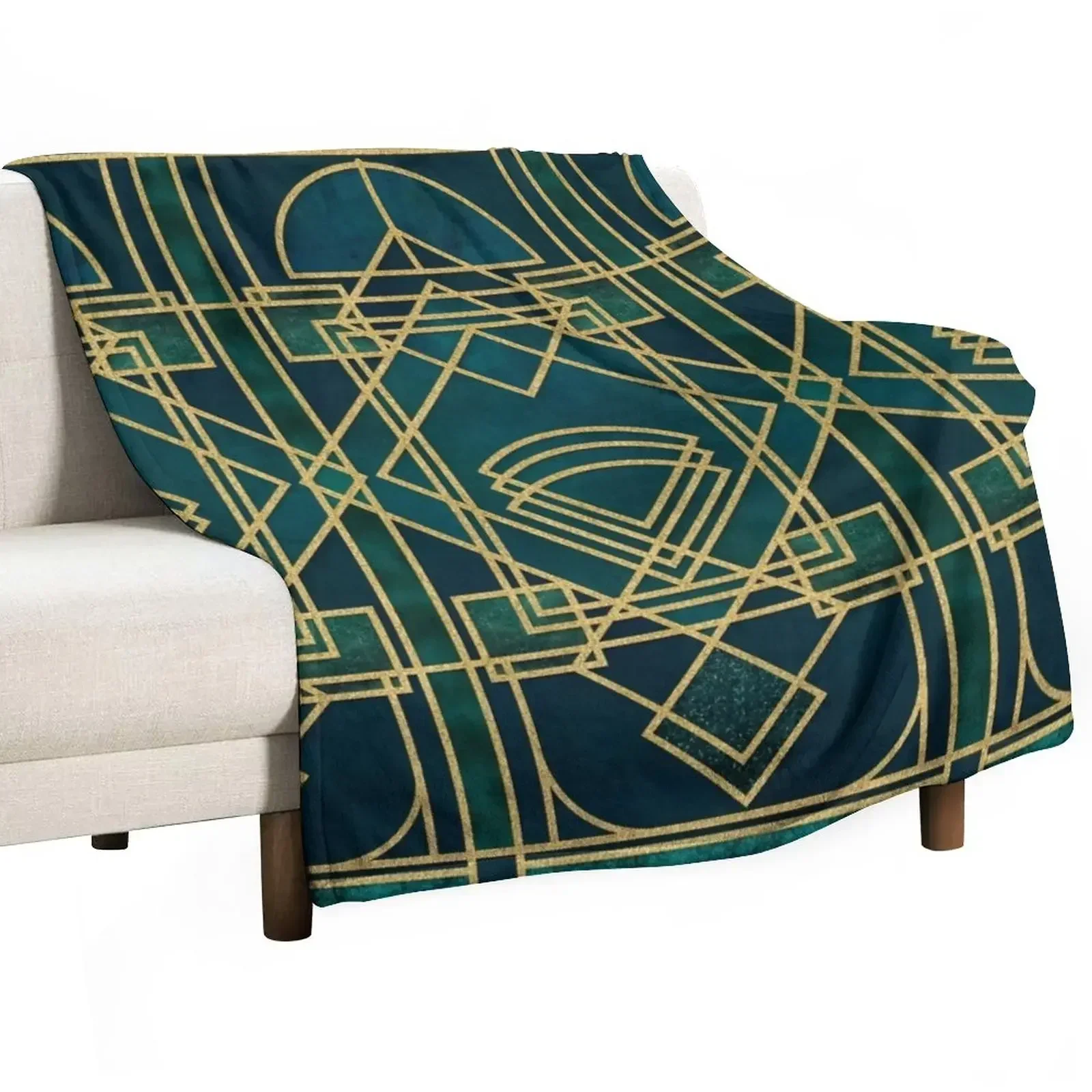

Art Deco Elegant Gatsby Style Throw Blanket Plushs Large Beautifuls Blankets