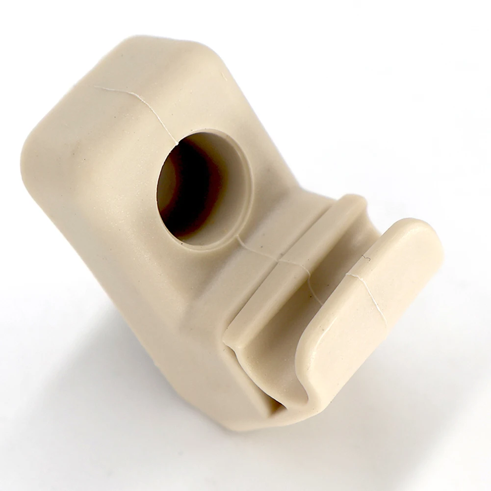 Auto-Innenraum, Auto-Sonnenblenden-Halterung, Visierhalterung, Beige, direkte Installation, einfach zu bedienen, aus ABS, praktisch und zuverlässig für Fiat – Detail 9