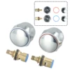 Tap Reviver Conversion Kit 1/2\" Replacement Heads Thread Basin Sink Washer Handwheel, Faucet Handle, Handwheel New 6