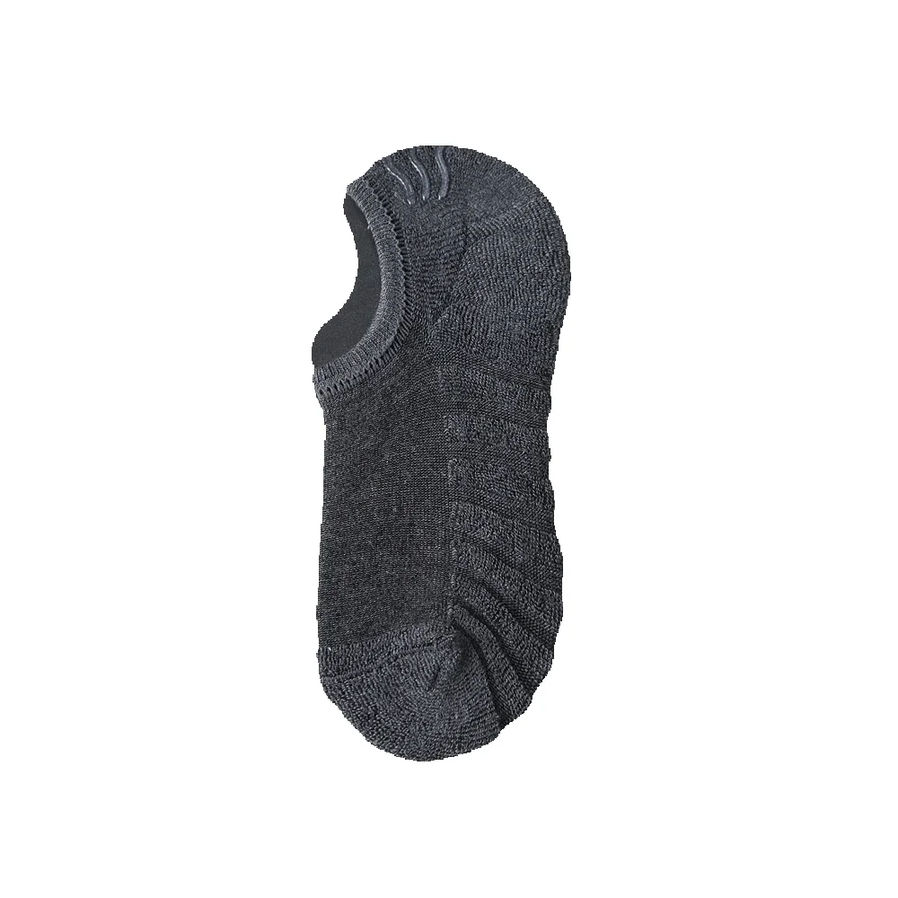2025e Men's Towel Bottom Boat Socks, Thickened Sports Invisible Short Socks With Silicone Anti-Slip Heel, Sweat-Absorbing And_voghion.com