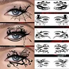 10 Halloween Removable Temporary Eye Tattoo Stickers,Can Be Used Realistic Tattoos,Waterproof and Sweatproof,Halloween Makeup 2