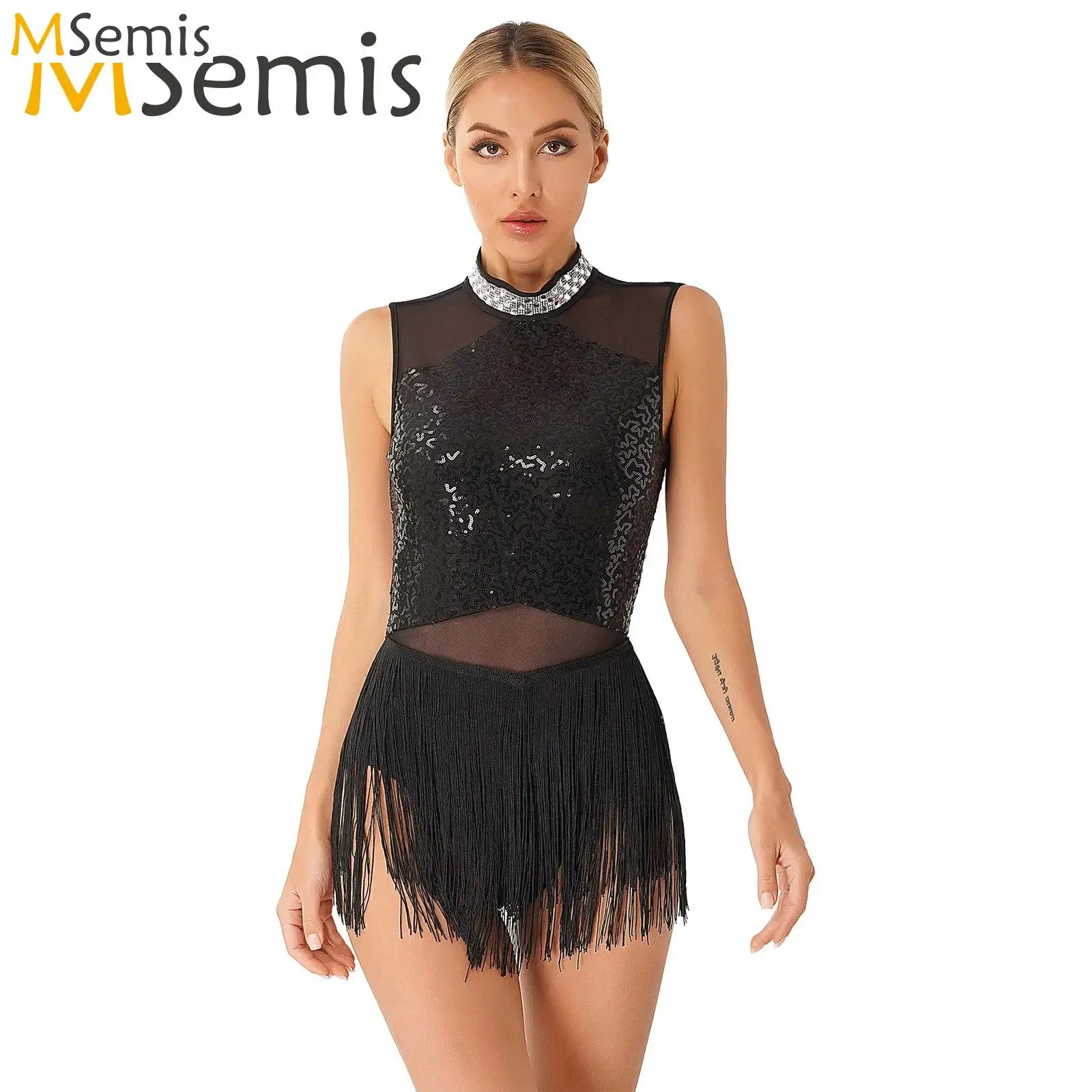 Vestidos Moda Salsa Mujer 2021 Para Bailar Salsa Vestido Negro