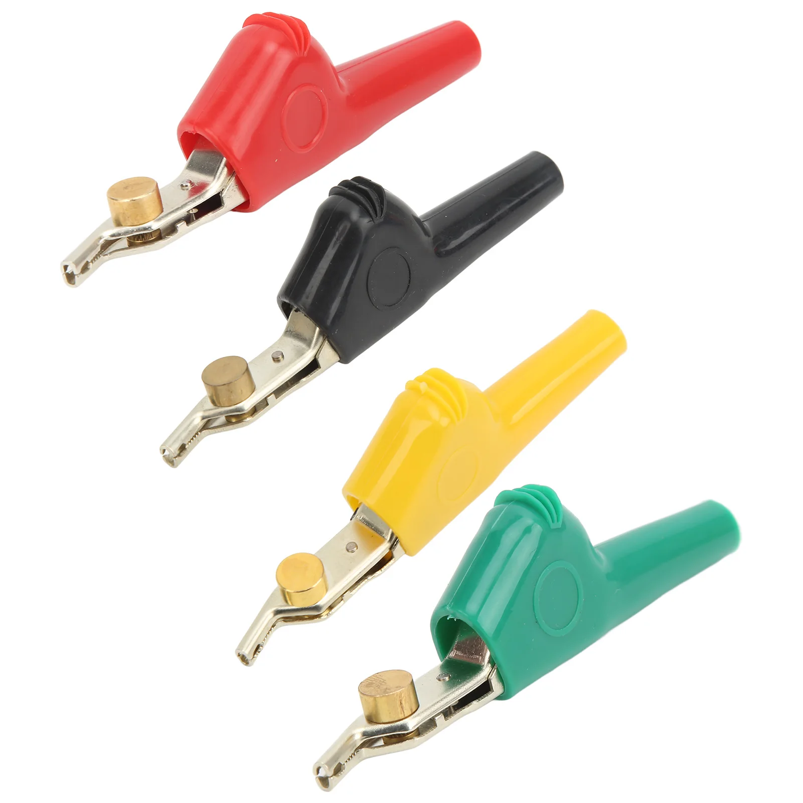 Telecommunication Test Clamp Portable 25mm Opening Stripping Electrical Clips with Needle for Multimeter