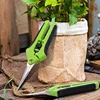6.5 Inch Gardening Scissors Hand Pruner Pruning Shears Trimming Scissors with Straight Elbow Stainless Steel Blades for Plant 5
