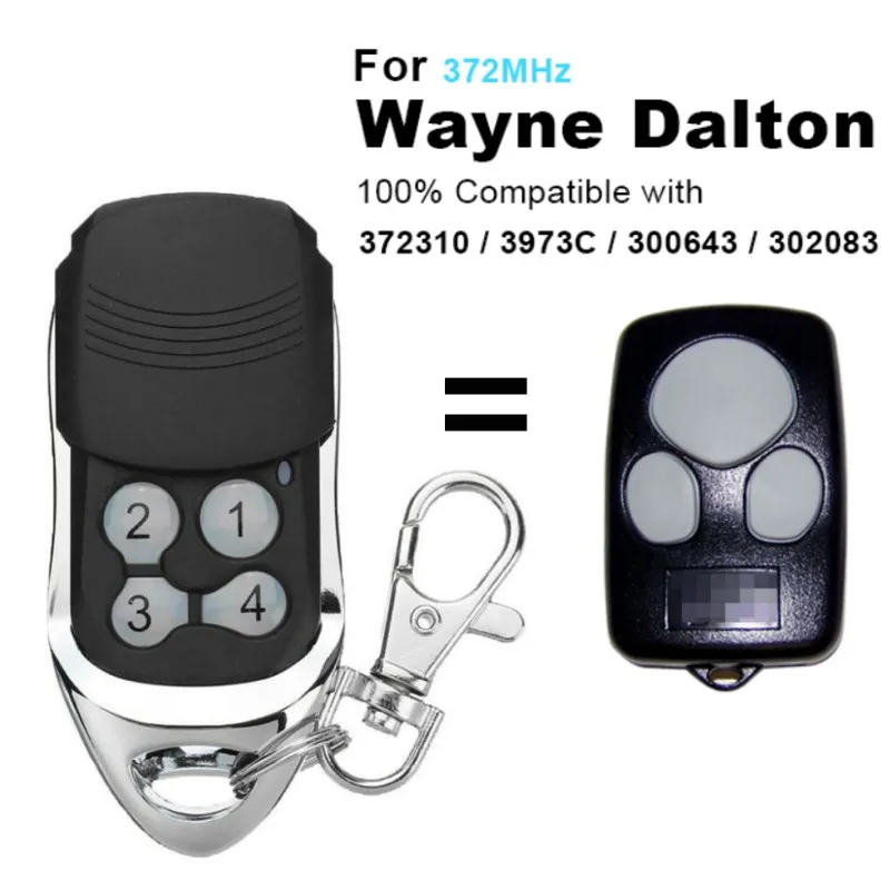 Mayor Dalton-Télécommande pour porte de garage, 3BTM-A433 U, 433.92MHz, émetteur à code tournant, télécommande pour portail