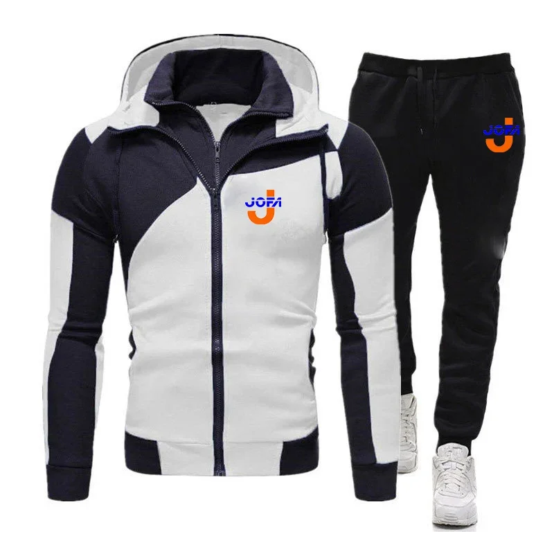 

Мужской спортивный костюм JOFA Hockeyer Sporter Helmet Gretzky 100% на молнии, свитшот с капюшоном + брюки, пуловер, спортивные костюмы