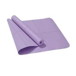 Non - Slip Comfort Foam Yoga and Exercise Mat - 4MM Thick for Fitness & Gymnastics (Purple)