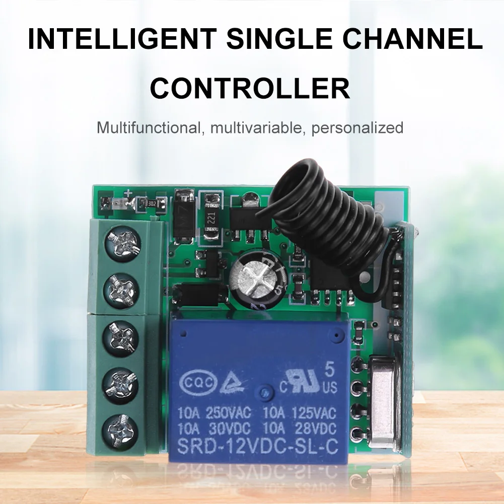 Universal Gate Remote Control Switch Relay Receiver
