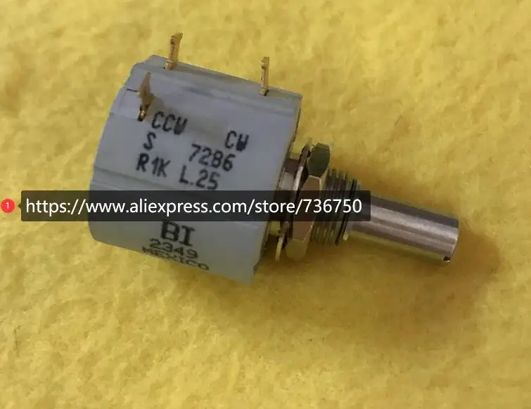 Genuine-Potentiometer-CCW-CW-S-7286-R1K-L-25-BI-Mexico-Chinese-Ricoma ...