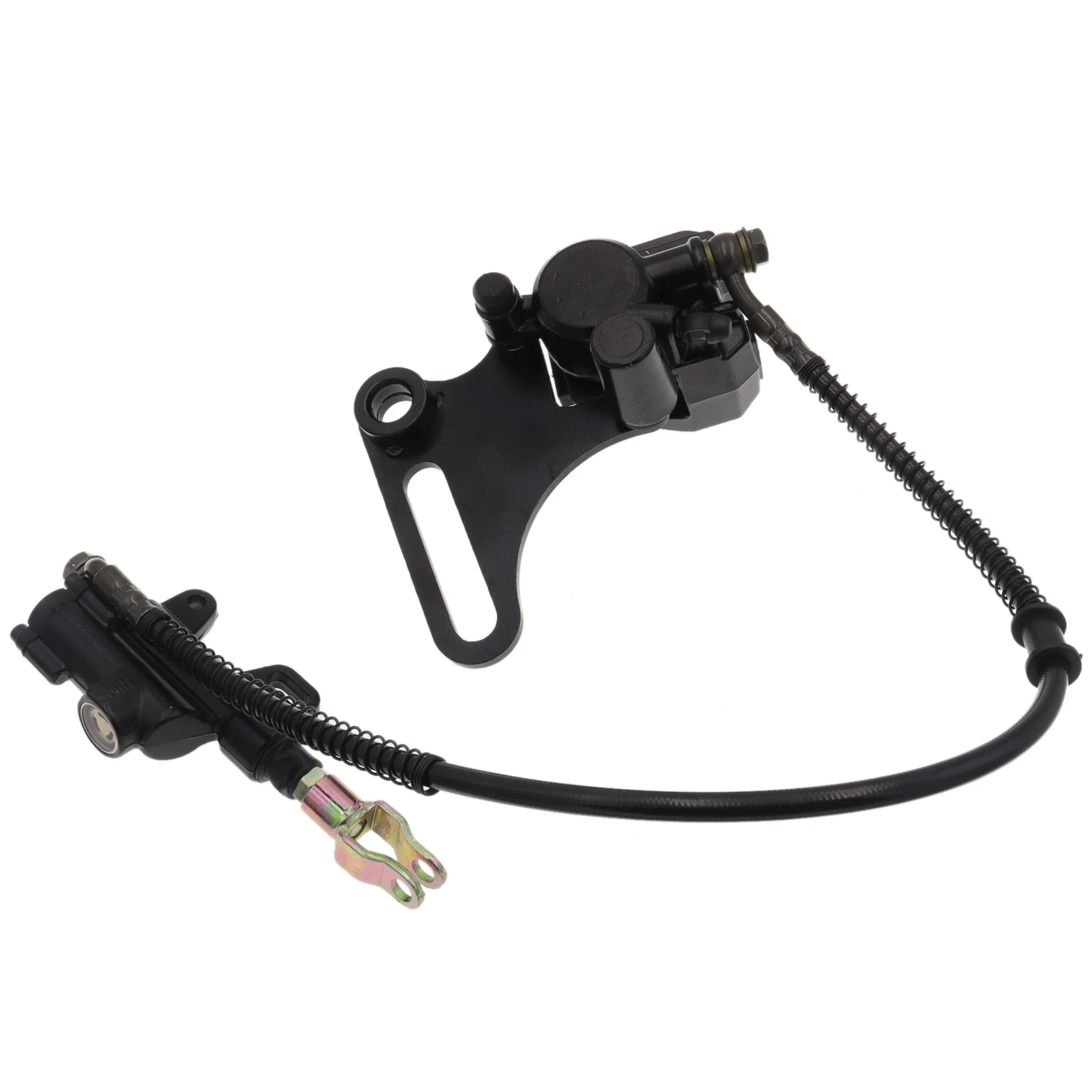 Rear Brake Pump Hydraulic Assembly Cylinder Caliper for 125cc 140cc Pit Dirt Off-Road Motorcycle