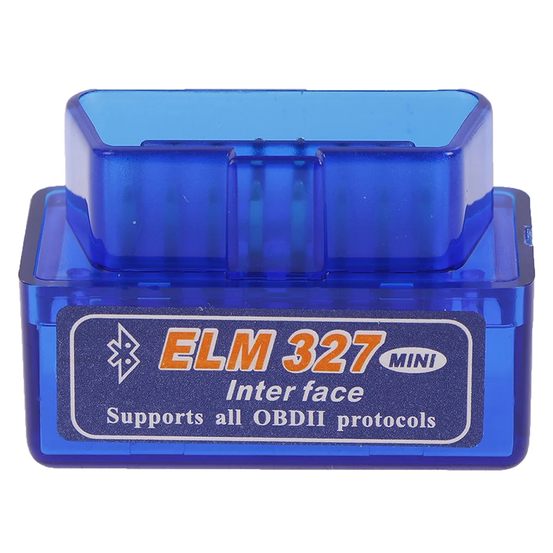 

1pc Bluetooth V1.5/V2.1 Mini Elm327 Obd2 Scanner OBD Car Diagnostic Tool Code Reader For Android Windows Symbian English