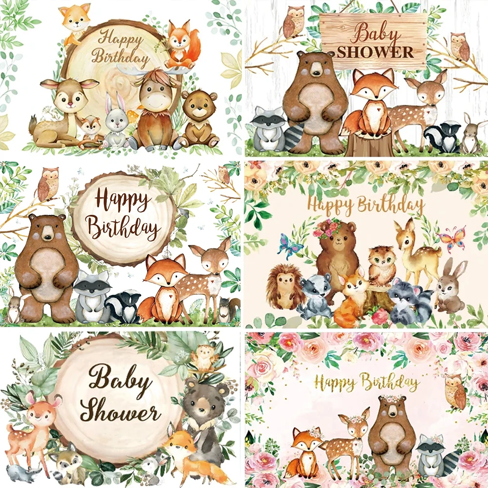 Birthday Photophone Party Photography Backdrops