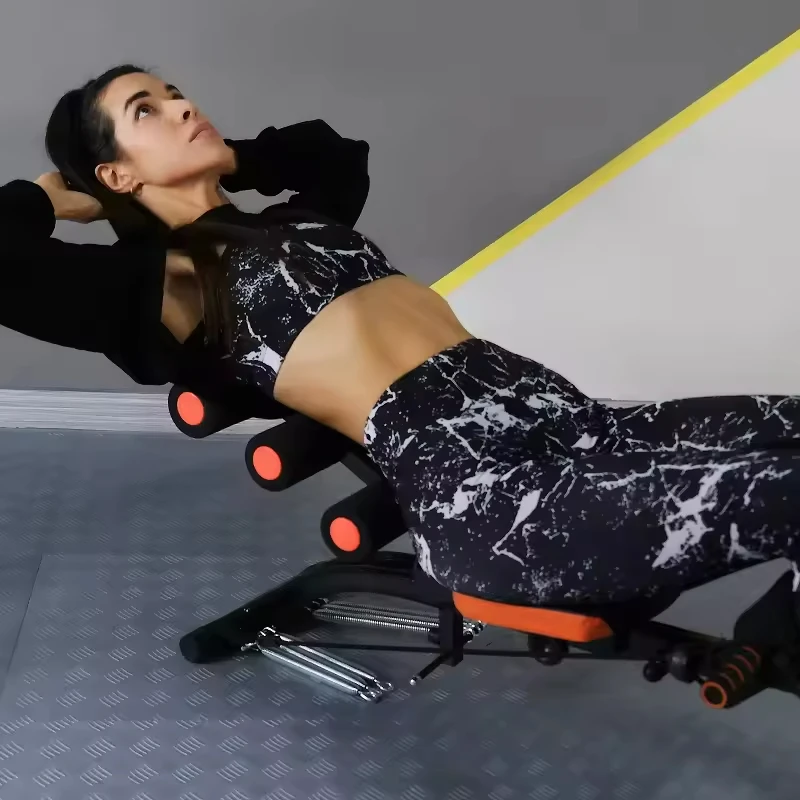 Fitness Equipment 3 in 1 Workout Bench Weight Bench and Sit up Press Roman Chair Exercise Sit up Adjusts to Decline