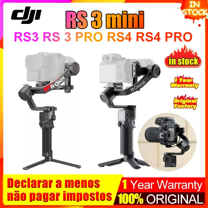 For DJI RS 3 mini RS3 RS 3 PRO COMBO RS4 RS4 PRO Camera Gimbal Foldable Design Built-In OLED Screen for DSLR Cameras handheld gimbal stabilizer handheld gimbal gimbal stabilizer