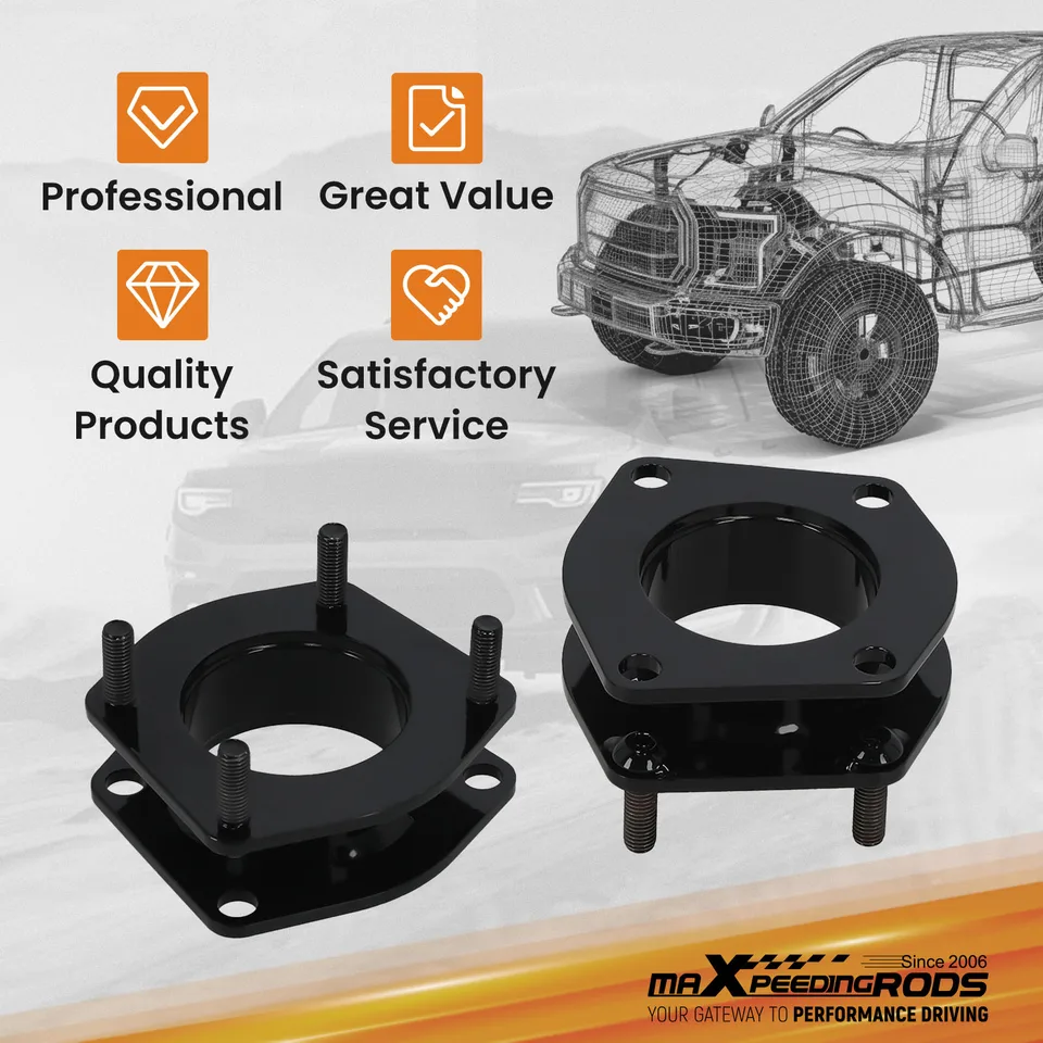 Kit De Surélévation 2" (5cm) Arrière Et 2" (5cm) Avant Pour Jeep Cherokee 2002-2006