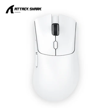 Attack Shark R1 Bluetooth Mouse,18000dpi,PAW3311,Wiredless Tri-mode Connection, Macro Gaming Mouse 8