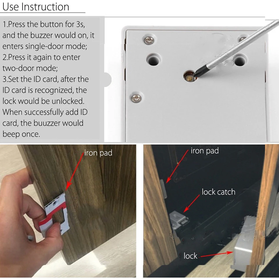 Smart Battery Operated Digital Lock for Cabinets