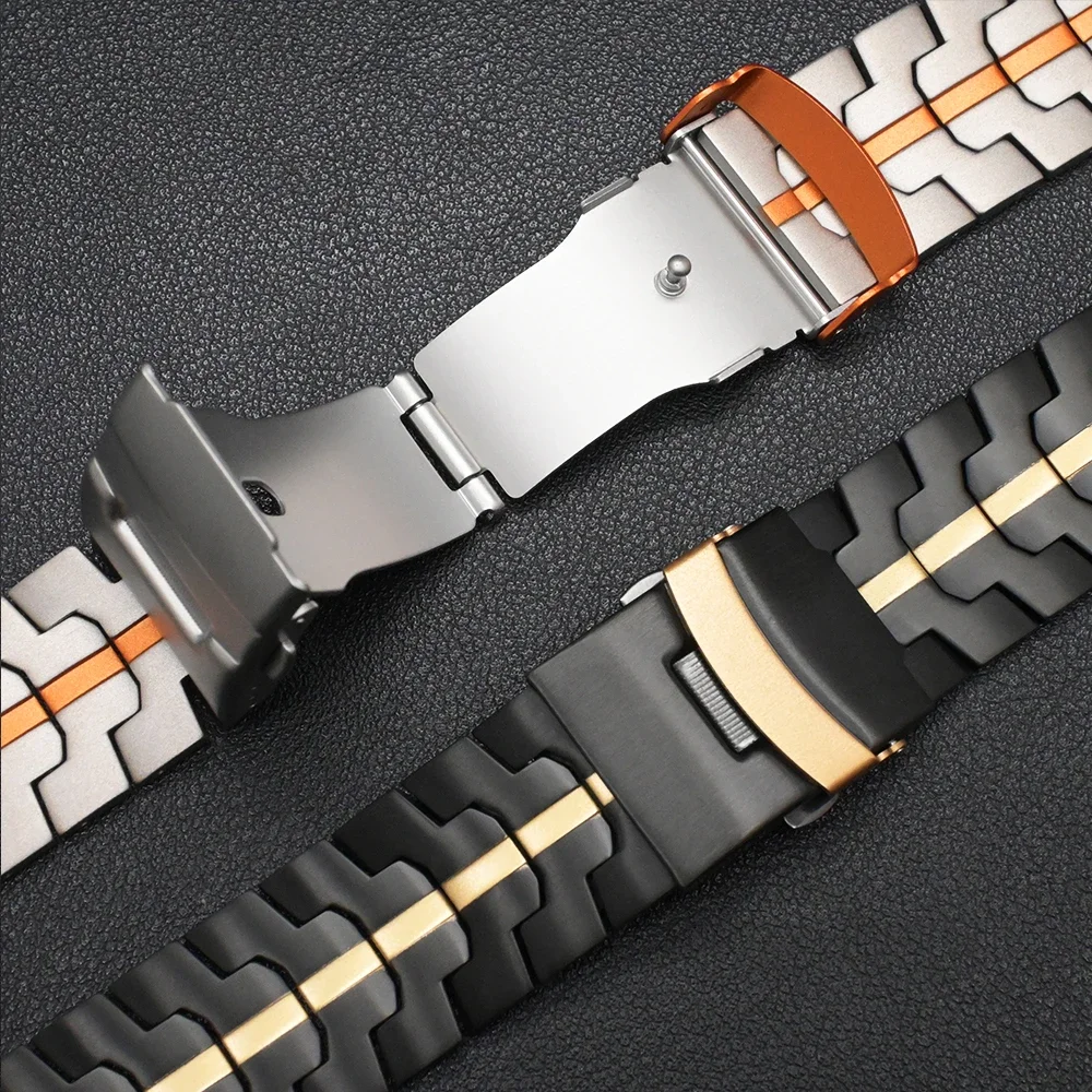 Luxury Stainless Steel Metal Watchband - Premium Design