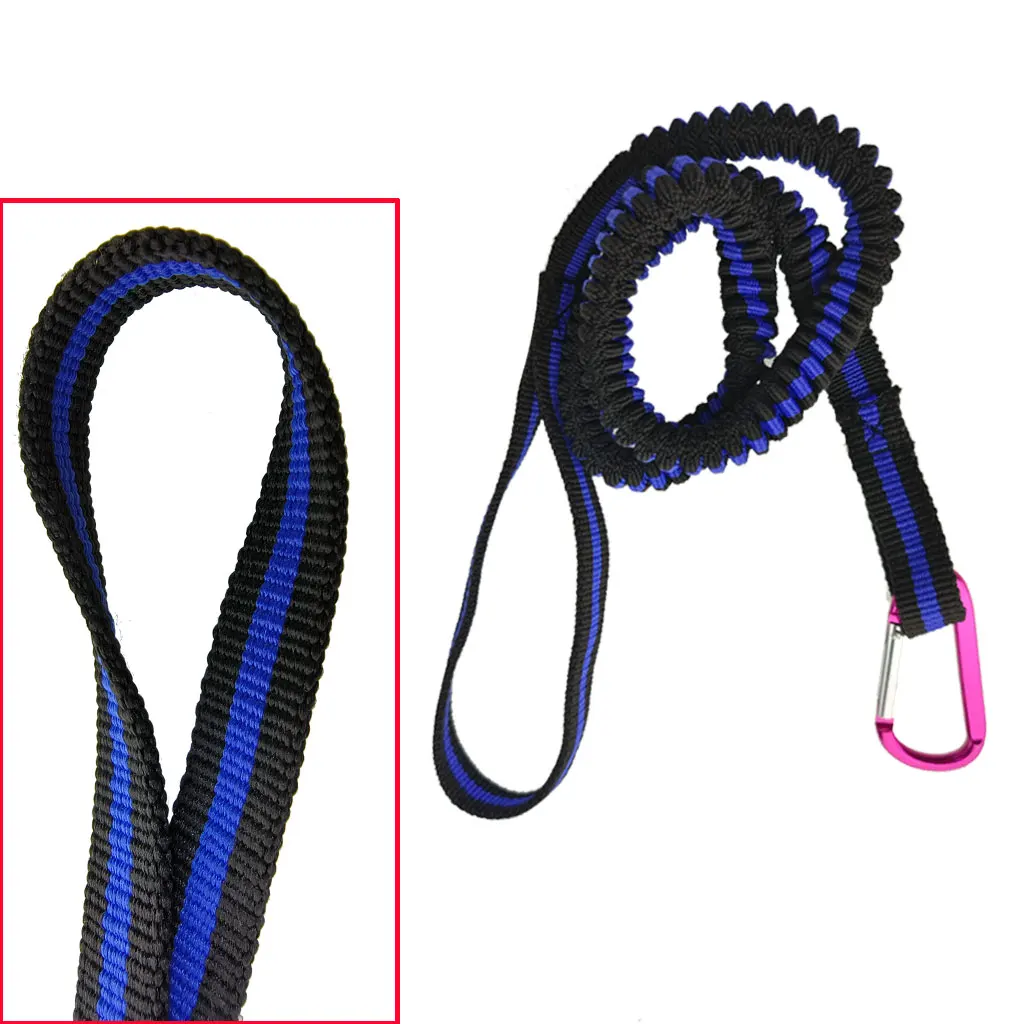 Description Picture 4 of itemElastic Kayak Canoe Paddle Leash Boats Lanyard Surf Leash Safety Rope Leash Rowing Boats Lanyard Fishing Rod Kayak Accessories