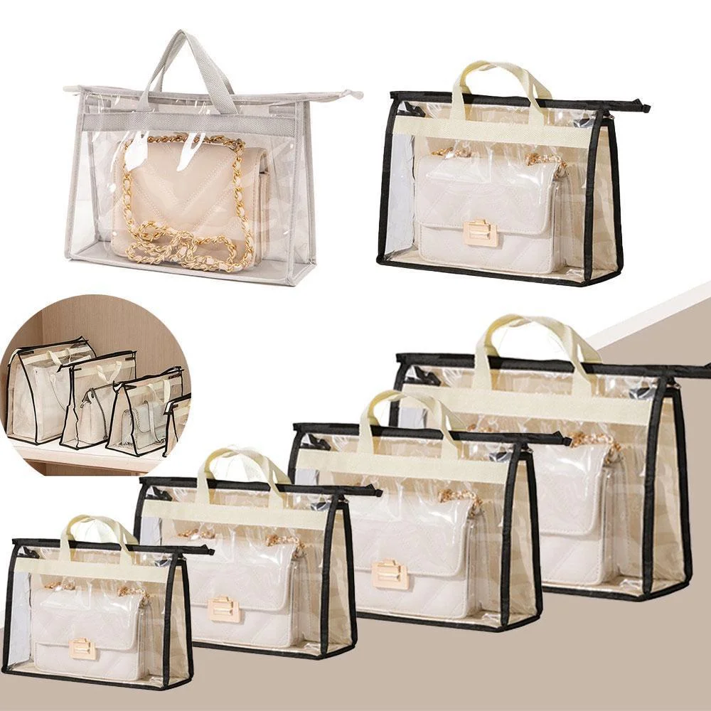 S-xxl Handbag Dust Bags Clear Purse Storage Organizer For Closet