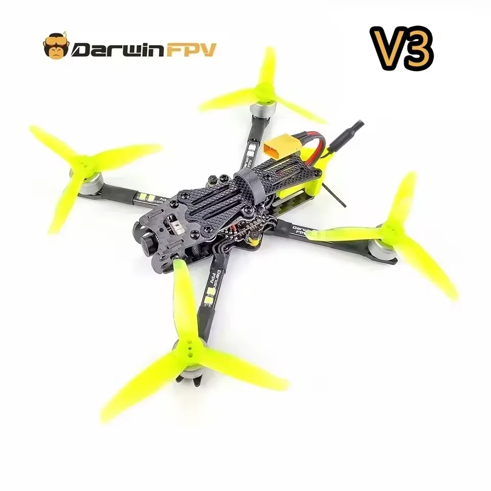 DarwinFPV Baby Ape Pro V3 Управление полетом 142 мм 3 дюйма F4 OSD 15A AIO BLHeli_S Dshot600 40 каналов 1200 мВт 700TVL BabyApe Pro V3 thumbnail 5