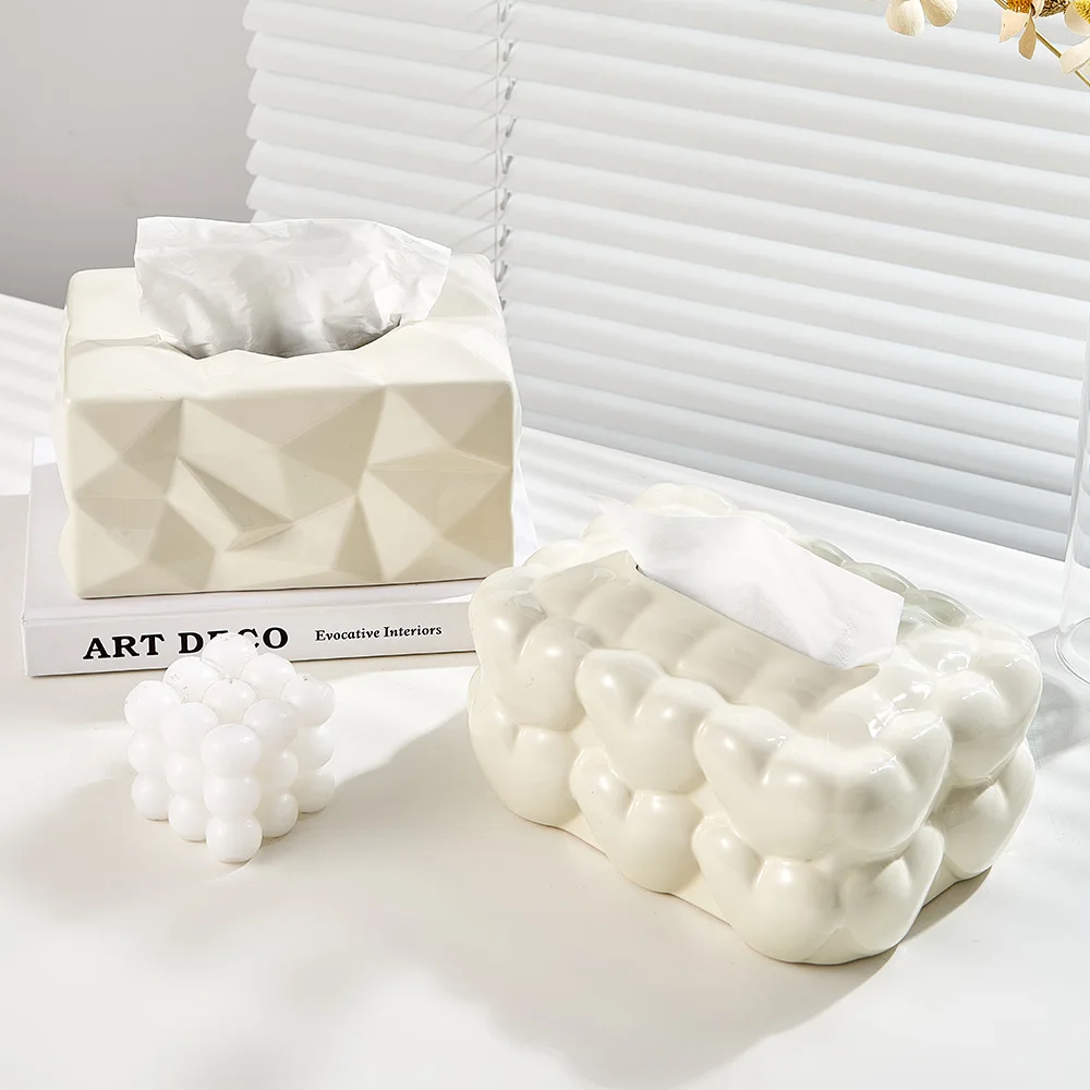 NordicCreativeDesignTissueBoxAestheticLivingRoomDecoration