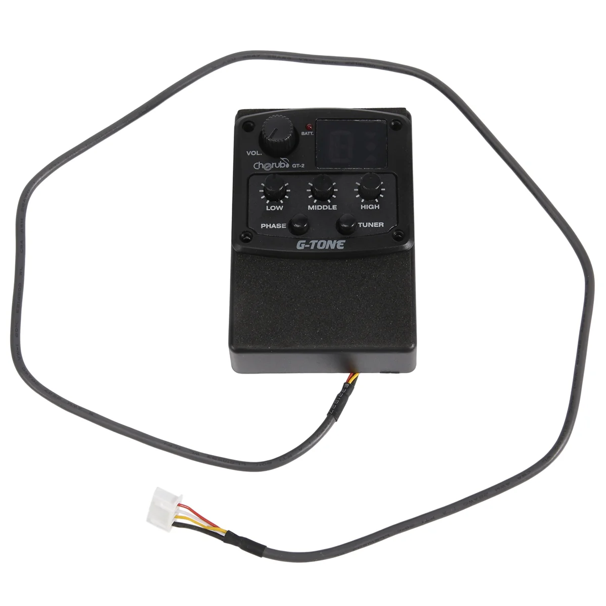 

G-Tone Stereo Yukrili Box Pickup Gt-2 3-ступенчатый эквалайзер с калибровочной функцией гитара Preamp Piezo Pickup