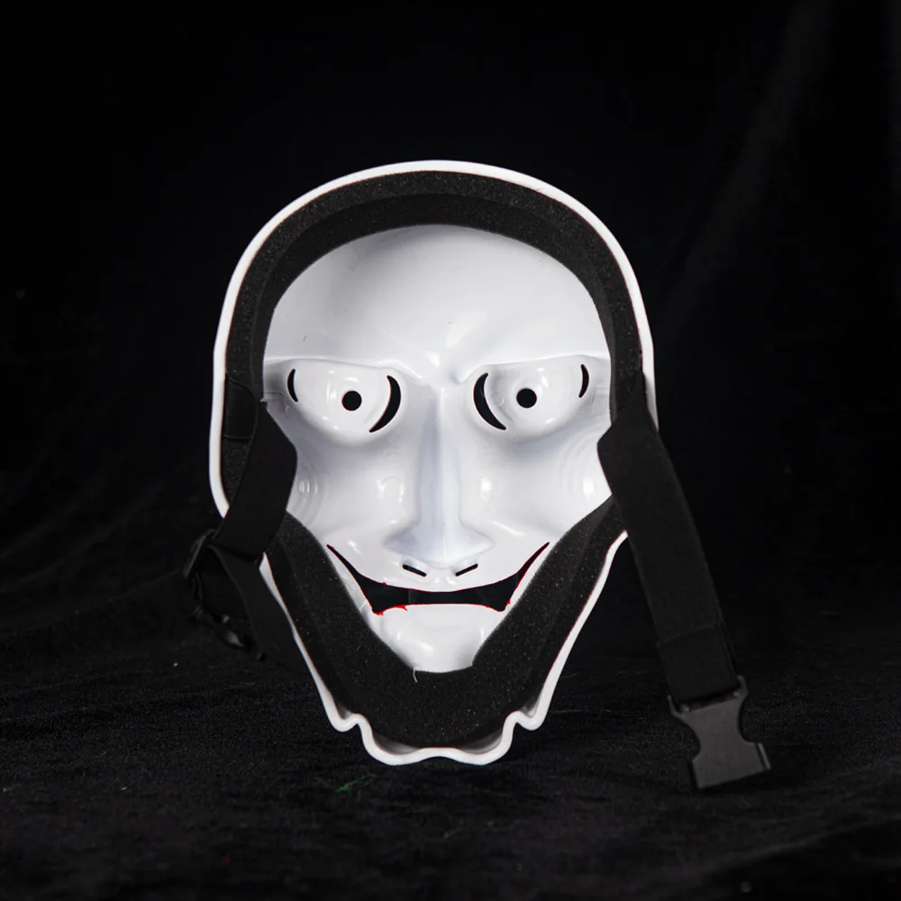 Chainsaw-Themed PVC Horror Mask for Halloween and Cosplay Events