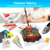 12/24 Colors/set Waterproof Colorfast Fabric Textile Marker Pen Permanent Pen for DIY Clothes Art Graffiti Drawing Painting Pen 5