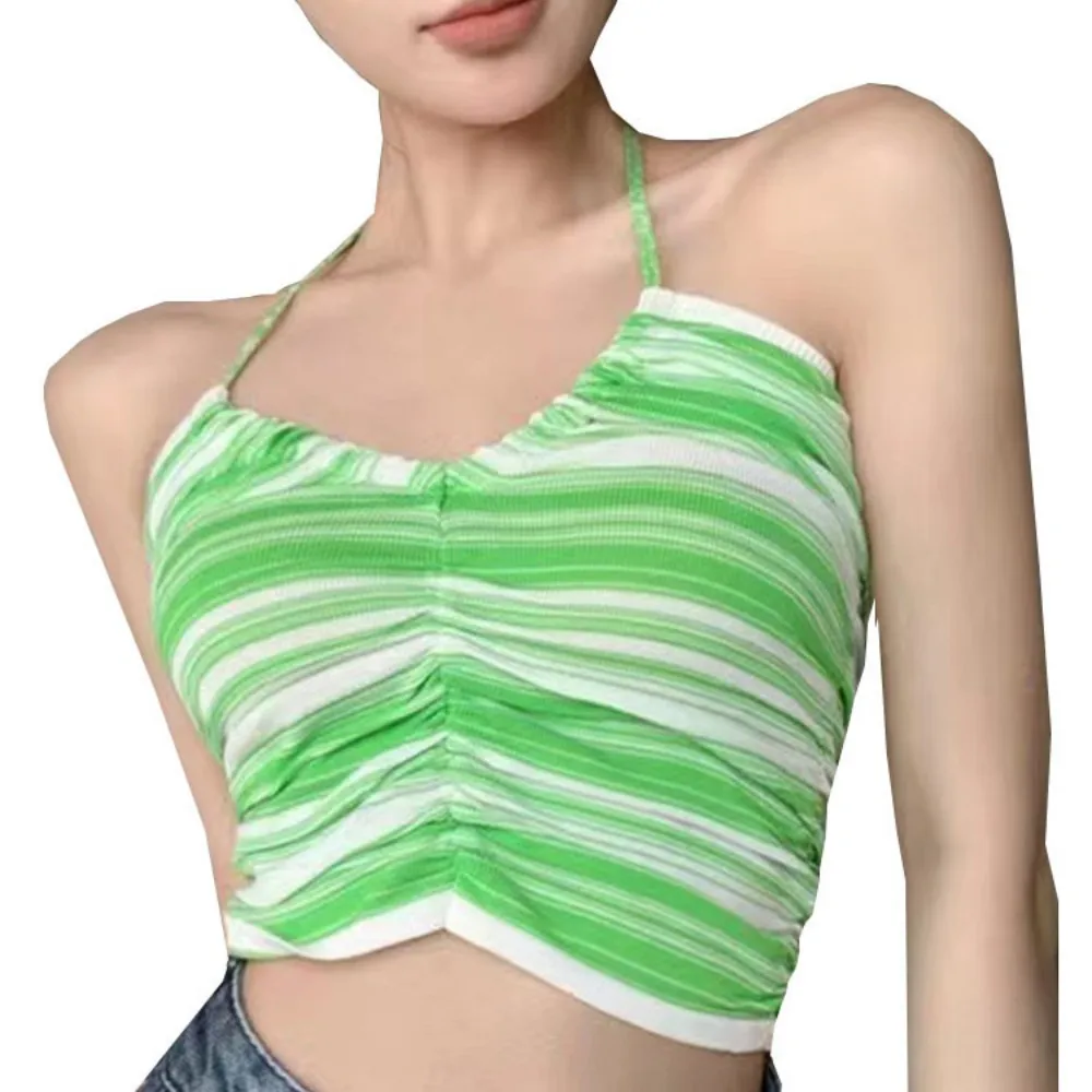 

Women's Sports & Fitness Camisole Women's Hanging Neck Spaghetti Yoga & Dance Chest Pad Training Tops Fashionable Hottie Holiday