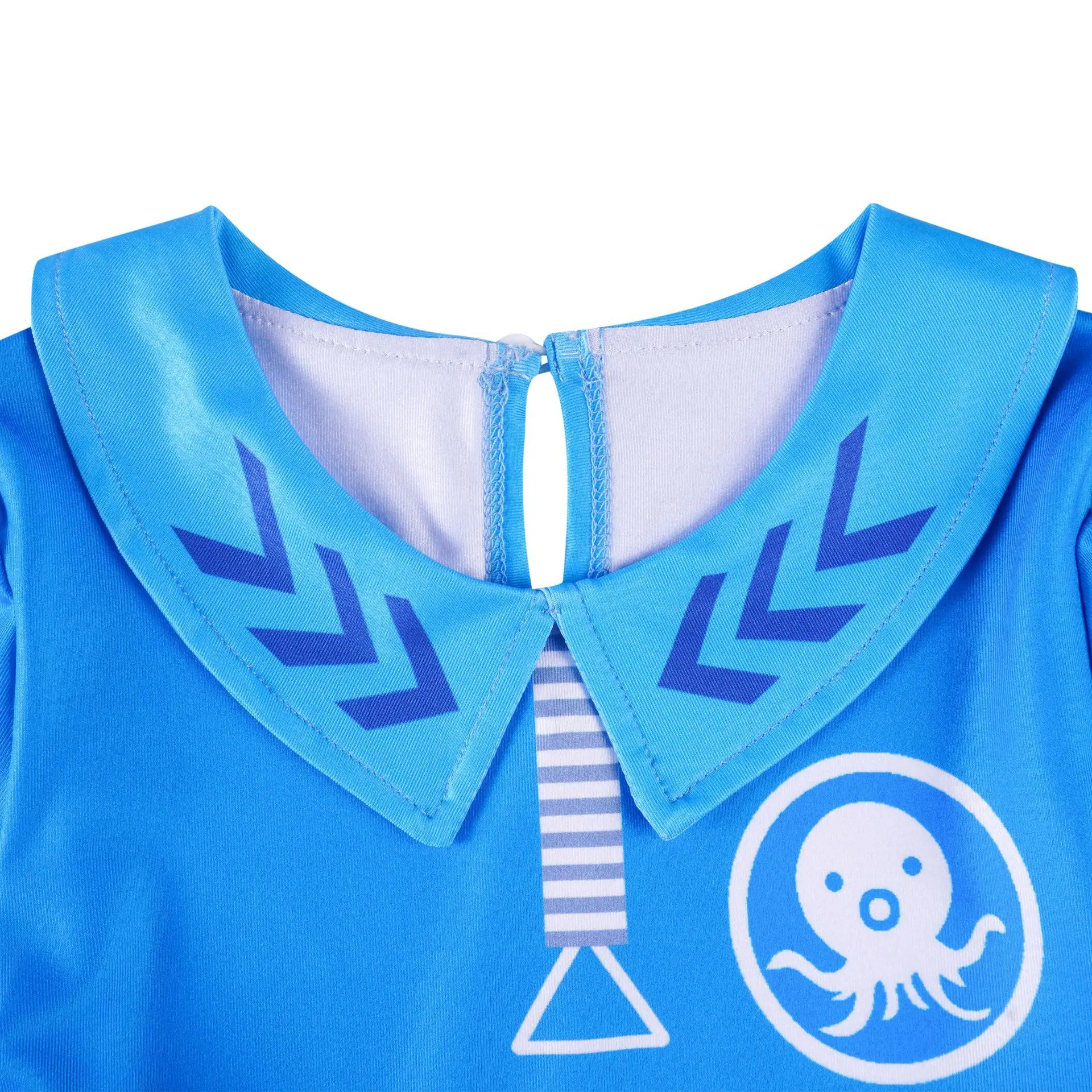 Summer Kids Clothes Baby Girls The Octonauts Dress Short Sleeve Octopus Print Ice Silk Princess Vestidos Children Cute Outfits kids girls dress