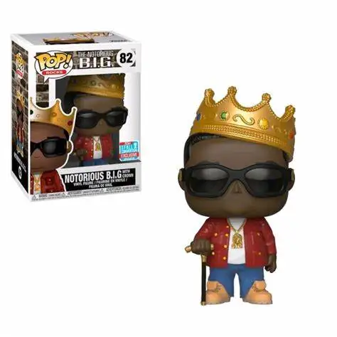 Funko Infamous Mr Big 18 Mr Infamous Star Notorious Big with Jersey 78 with Crown 82