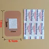 50pcs/set Large Breathable Wound Dressing Patch Band Aid 7.6*5.1cm Plasters for First Aid Tape Woundplast Adhesive Bandages 4
