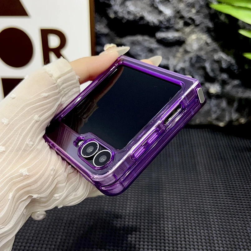 Colorful Transparent Soft Silicone Shockproof Phone Case