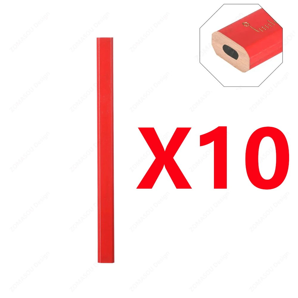 1-150 قطعة أقلام النجارة الثقيلة مثمنة الصلب الأسو...