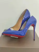Sizes 48 Classic Style Women Patent Pointed Toe Slip On 12cm High Heel Shoes Elegant Ladies Plain Stiletto Pumps Black Red White - Image 5