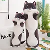 Lovely Husky Side Sleeping Body Pillow 50-130cm Bed Sofa Home Decorative Long Pillow Children Adult Birthday Present Cute Gift 3