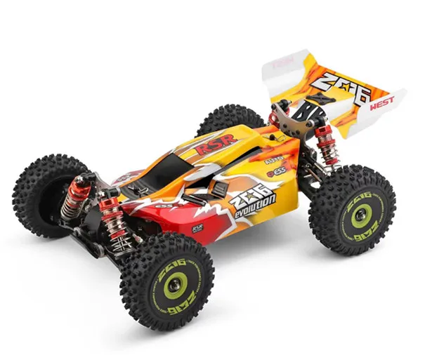 RC카 1/14 4륜구동 75KM/H 2.4G 브러시리스 모터 전동 고속 오프로드 무선 조종 드리프트 RC 버기 자동차 장난감