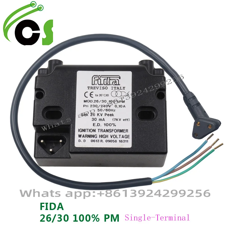 1PCS FIDA 26/30 26/40 26/48 26KV Electronic Ignition Transformer