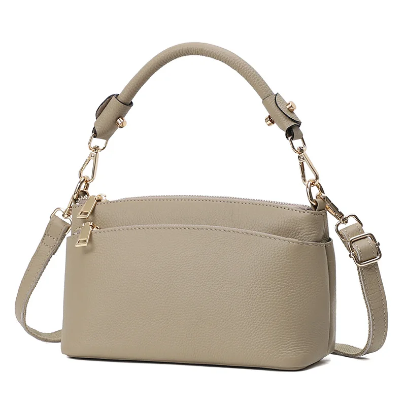 Genuine Leather Crossbody Bag for Women