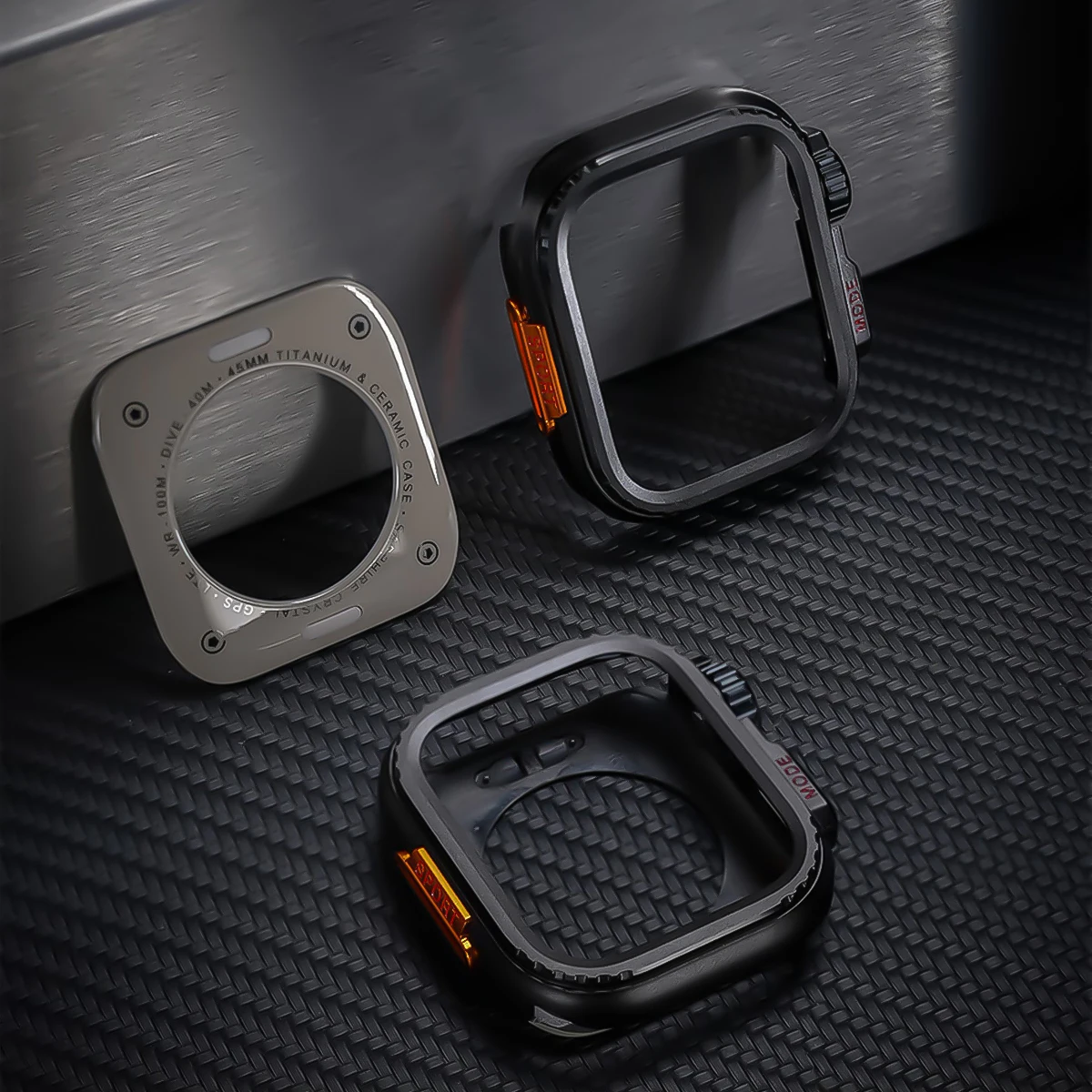 Sleek Metal Bumper Case with Protective Frame