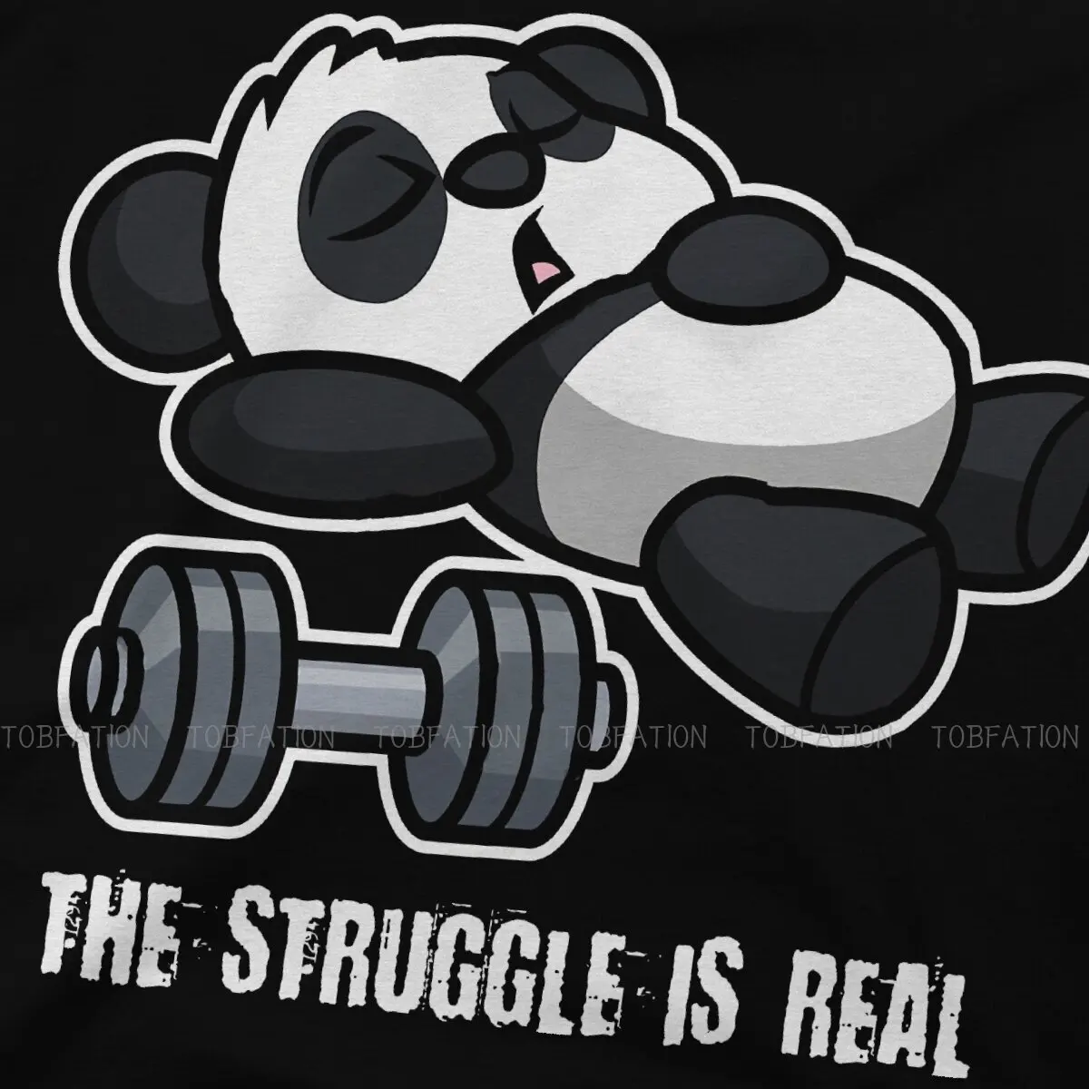 https://ae01.alicdn.com/kf/S96a904b9470541218072698d711b1e05Q/Bodybuilding-Pumping-GYM-Muscle-Training-Crossfit-Original-TShirts-The-Struggle-Is-Real-Fitness-Panda-Homme-T.jpg