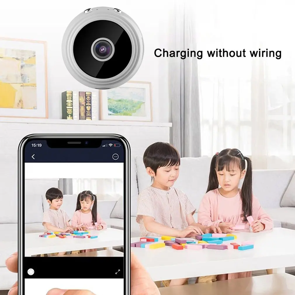 S96a90837a0694a7d93dce775a8ff951fD New A9 Camera WiFi 1080P HD Voice Recorder Wireless Mini Camera Video Surveillance Network Camera Smart Home Video Surveillance