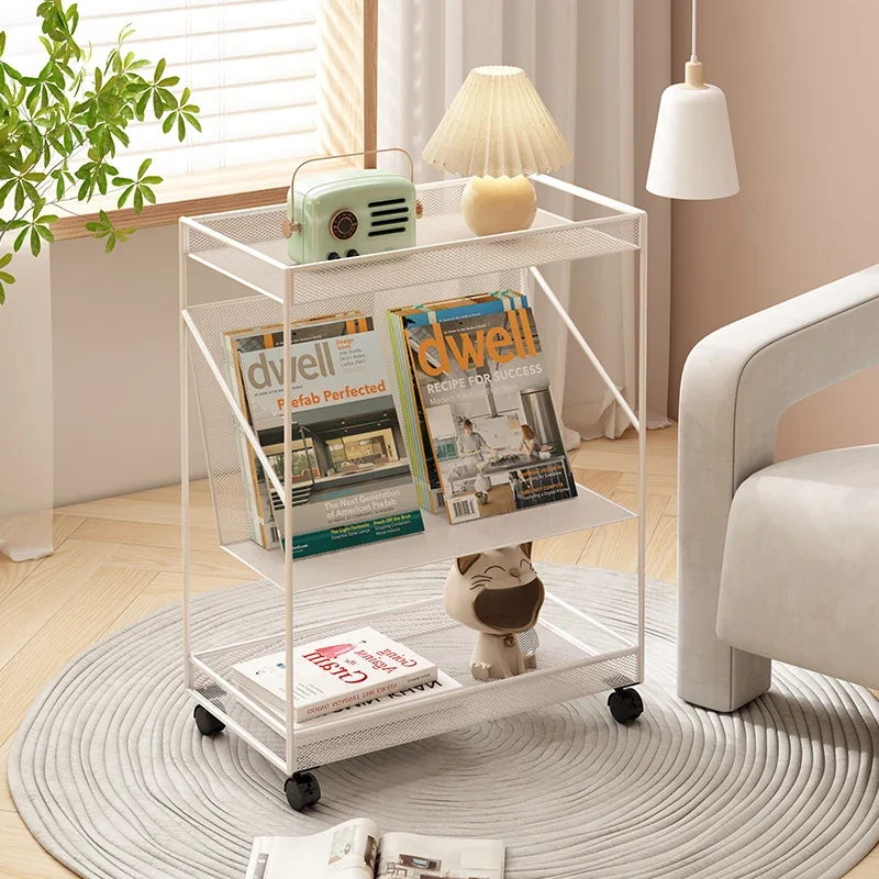 

Sofa side cabinets bedroom movable bedside table living room small coffee table storage shelf simple small cabinet