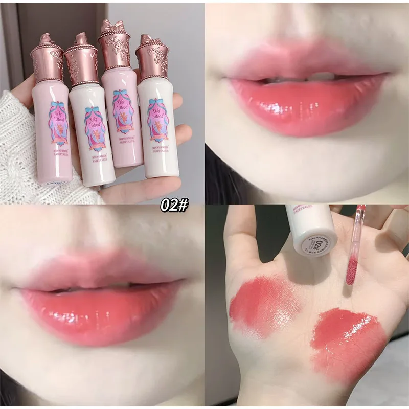 Flower Knows Jelly Lip Glaze Moisturizing Whitening Water Gloss Midsummer Elf Original No Cup Stain Care Cosmetics