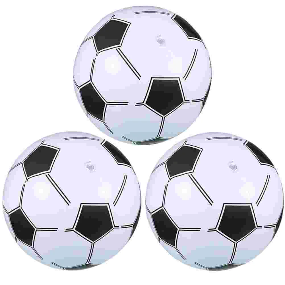 

3 Pcs outside Summer Toys Beach Soccer Lightweight Football Sports Training Float Floating Balls Toddlers Inflatable Water