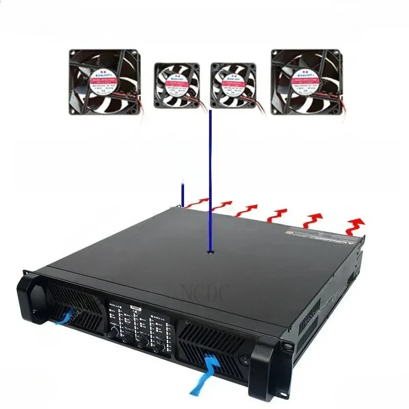 FP22000Q 2350W 4채널 프로페셔널 앰프 - 고출력 오디오 시스템 앰프 라이브/DJ/스튜디오용