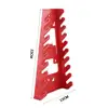 Plastic Wrench Rack Organizer Wall Mounted Tray Sockets Storage Tools Rack Sorter Standard Spanner Holders Home Wrench Holder 6