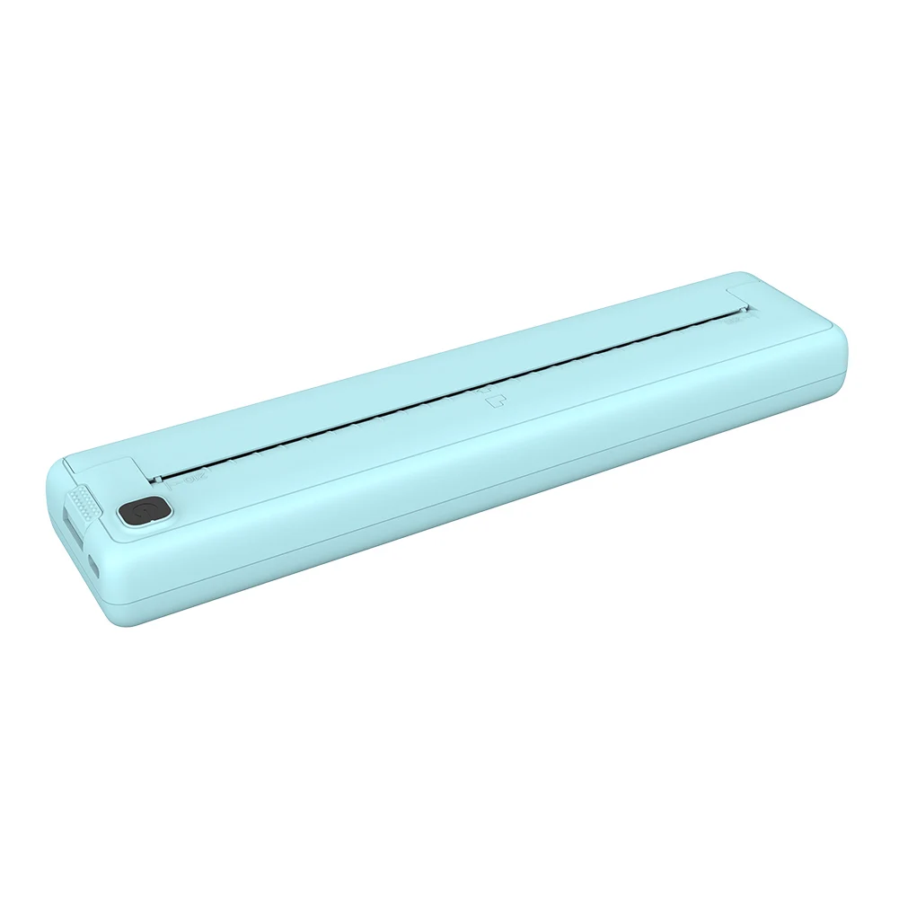 BT 휴대용 충전식 무잉크 열전사 프린터, 저널 사진 노트용, 1000mAh 배터리 내장, 어린이 선물